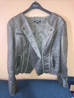 Attitude by Jay Manuel Taupe Jacket